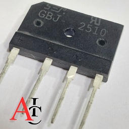 پل دیودی GBJ2510 مناسب پروژه‌هایی است که نیاز به جریان بالا (25 A)،