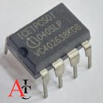 آیسی ICE1PCS01 یک کنترلکنندهی پاور (Power Control IC) است که برای منابع تغذیه سوییچینگ (SMPS) به کار میرود، بهخصوص در منابع تغذیهای که از توپولوژی PFC (Power Factor Correction) بهره میبرند.
