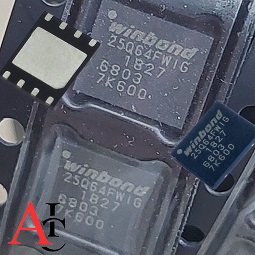 حافظه‌ی W25Q64FWIG یک چیپ Flash Memory سریالی (SPI Flash) از خانواده Winbond