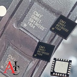 تراشه CM601 با بسته‌بندی QFN-24، یک آی‌سی مدیریت توان (PMIC) است