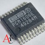 آیسی PCM1606E یک مبدل دیجیتال به آنالوگ (DAC) صوتی ۲۴ بیتی و ۶ کاناله از شرکت Texas Instruments است