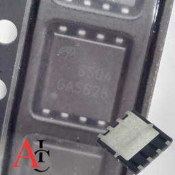 AON6504 نوع: MOSFET N-Channel بسته‌بندی: QFN-8 (8 پایه) ولتاژ درین-سورس (Vds): حدود 30 ولت جریان درین (Id): حدود 6 آمپر