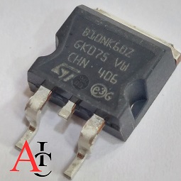 ترانزیستور B10NK60Z یک N-Channel Power MOSFET است که در بسته‌بندی TO-263 (D2PAK) ارائه می‌شود.