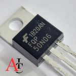 ترانزیستور FQP50N06 یک MOSFET کانال N با توان بالا و بستهبندی TO-220 است