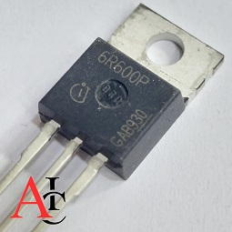 ترانزیستور 6R600P یک MOSFET کانال N با ولتاژ بالا و بسته‌بندی TO-220F است