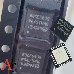 تراشه WGCE5039 با بسته‌بندی QFN-28 یک تیونر دیجیتال ماهواره‌ای است