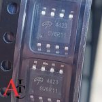 تراشه AO4423 یک ترانزیستور MOSFET کانال P با ولتاژ شکست ۳۰ ولت است