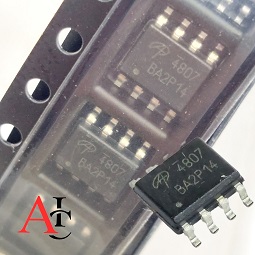 تراشه AO4807 یک ترانزیستور MOSFET از نوع N-کانال است