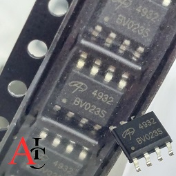 تراشه AO4932 در بسته‌بندی SOP-8 معمولاً یک ماسفت (MOSFET) کانال P است