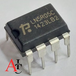 کنترل‌کننده منبع تغذیه LN5R05C یک آی‌سی (IC) با بسته‌بندی DIP‑8 است