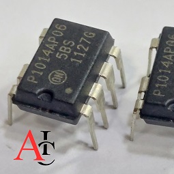 آی‌سی P1014AP06 (معادل NCP1014AP06) یک کنترلر سوئیچینگ تک‌تکه (monolithic) با ماسفت داخلی است