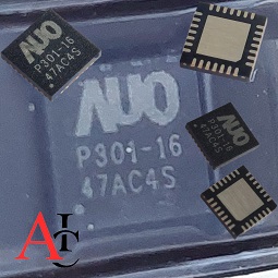 آی‌سی AUO‑P301‑16 (P301-16 QFN-28) یک تراشه مدیریت توان