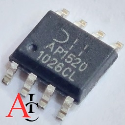 قطعه AP1520 در بسته‌بندی SOP-8 یک رگولاتور سوئیچینگ