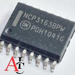 آی‌سی NCP3163BPW در بسته‌بندی SOIC-16 (Narrow) یک مبدل
