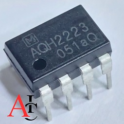 مشخصات فنی AQH2223 (DIP-7): نوع قطعه: رله حالت جامد (SSR) با خروجی تریاک بسته‌بندی: DIP-7