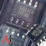 قطعهی AP6680AGM (یا 6680AGM) یک MOSFET