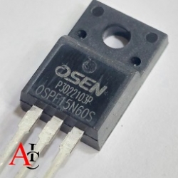 ترانزیستور OSPF15N60S با پکیج TO-220F یک ترانزیستور MOSFET